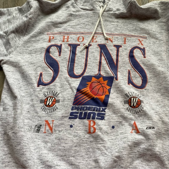 ~VINTAGE~ Phoenix Suns NBA Hooded Sweatshirt - Picture 2 of 8